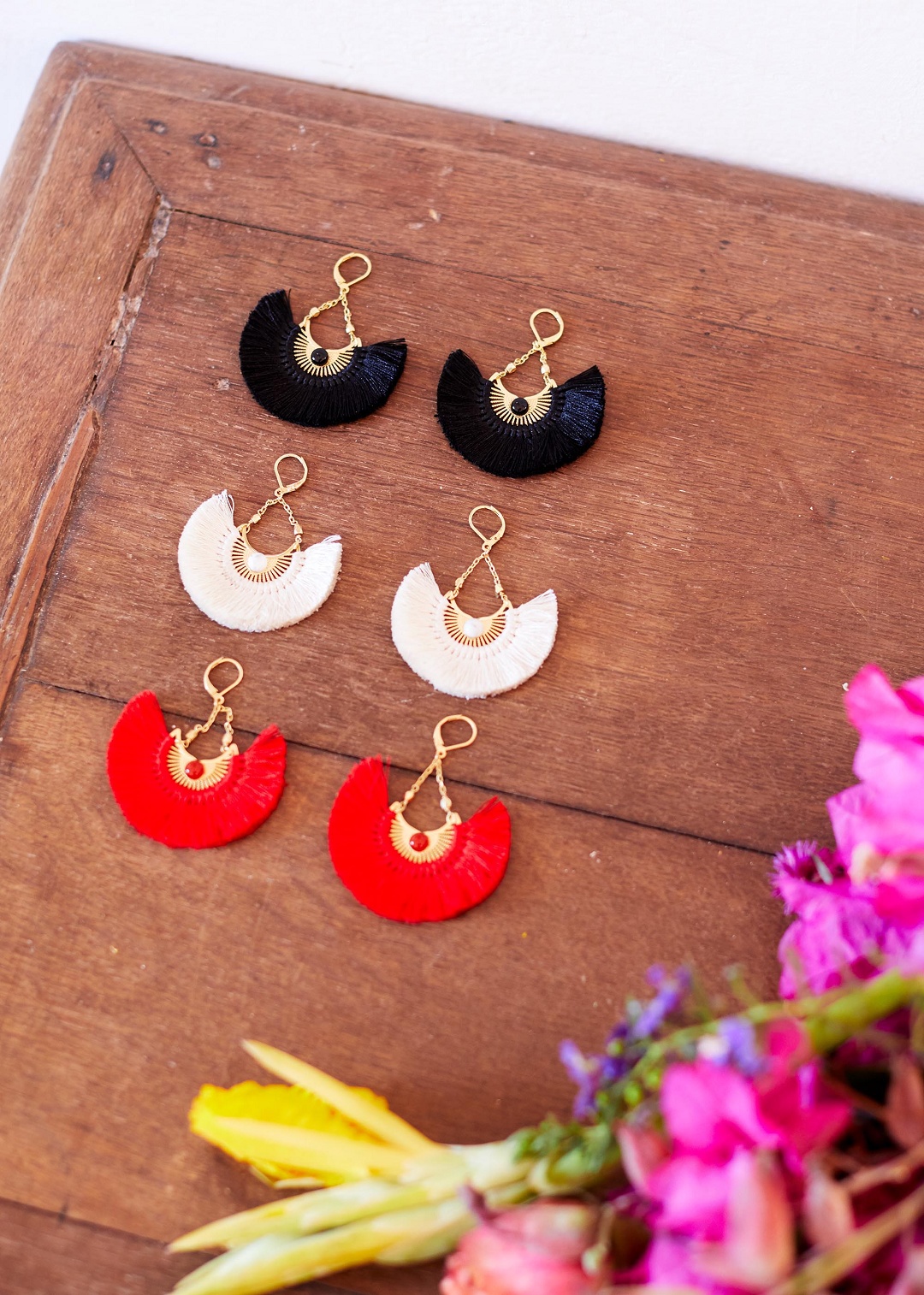 boucles d'oreilles