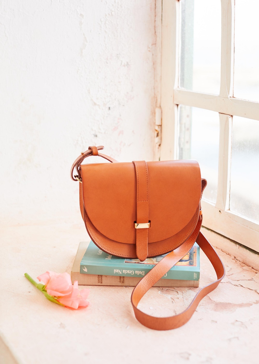 sac cuir camel